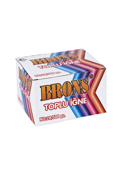 Brons 28/20 Gr Toplu İğne 24 Adet