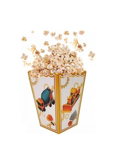 Pop Corn Mısır Kutusu İnşaat 8 adet