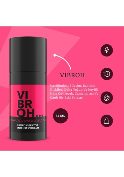 İntimateline Vibroh Liquid Vibrator İntense Orgasm15 Ml Krem
