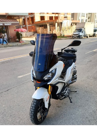 Motocam Peugeot Xp 400 Ön Cam 2023-2026 Model 61cm Siyah Renkli 4mm Orta Boylu