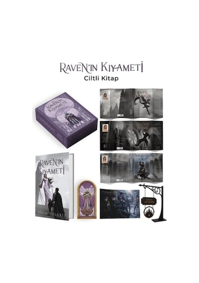 Raven'ın Kıyameti Raven Akademisi Serisi 3 Kutulu - Ezjı-894376