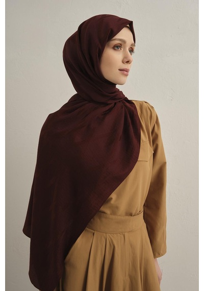 Armine Lyocell Şal - 1 - Bordo 32