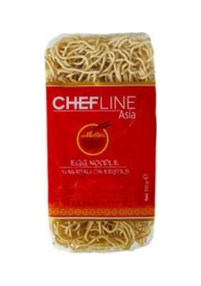 Chefline Asia Yumurtalı Çin Eriştesi Egg Noodle 350 G