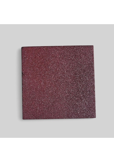 Kauçuk Zemin Kaplama Karo Kiremit Rengi 40x40x2 Cm - 35m2 Paketli-606 Çok Renkli