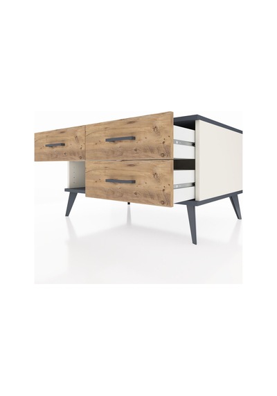Kronos Şifonyer 3 Çekmeceli 88x59x48 Aytaşı-antrasit/çam Antrasit/çam Kronos Şifonyer 3 Çekmeceli 88x59x48 Aytaşı-antrasit/çam Antrasit/çam