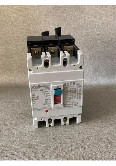 Westhomes 225A 8Kv Kaçak Akım Korumalı Şalter Wcm1-225L/3300 Bağl