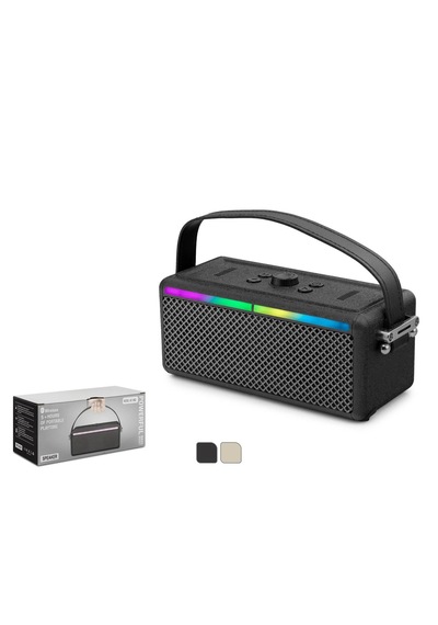 Hadron Siyah M82 Bluetooth Speaker 185-78-78mm