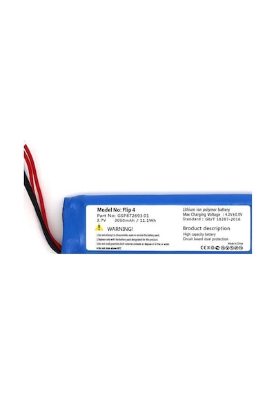 Sertec Jbl Flip 4 Uyumlu 3.7v 3000 Mah Soketli Batarya Evimdeyokyok