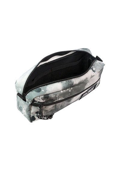 Jacbag Dual Zıp-iki Fermuarlı Kalemkutu - Gri Bulut Gri Bulut