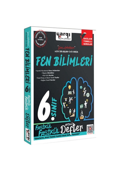 Yargı Ders Arkadaşım 6.sınıf Fen Bilimleri Fasikül Fasikül Akıllı Defter