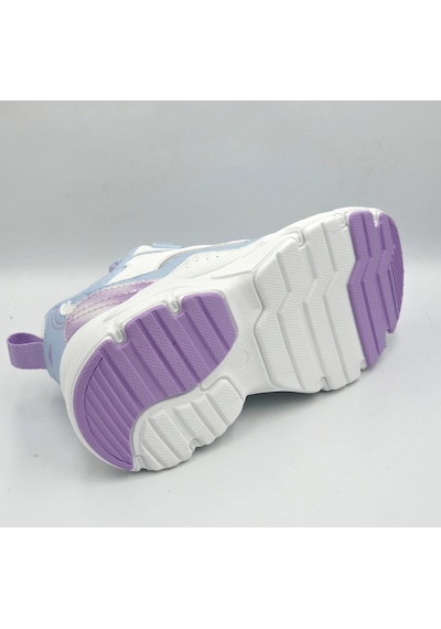 Lescon Jelly A.mavi Renk Makara Bağcıklı Kız Çocuk Sneaker Spor Ayakkabı Açık Mavi