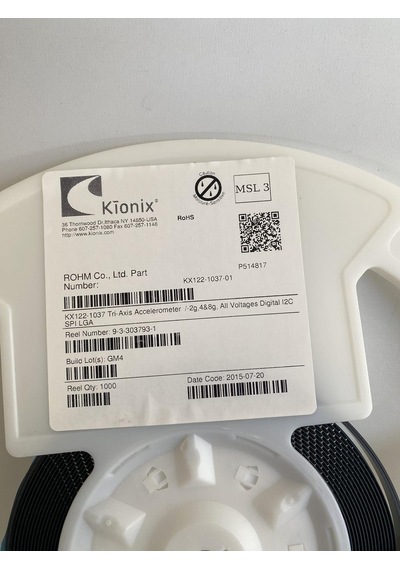 Kionix Kx122-1037 3 Eksen Ivmeölçer 1000 Adet
