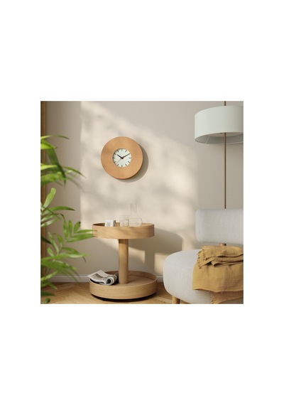 Ikea Svartgök Duvar Saati 38 Cm Naturel
