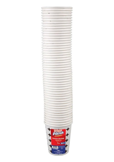 Karton Bardak 50li Sku: Zeus8690010521477 Diğer