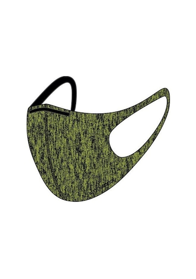 BLACKSPADE Unisex Koruyucu Maske Neon Melanj S