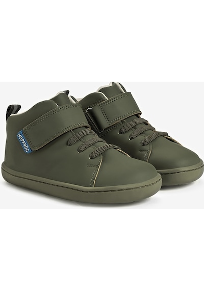 Smart Walker High Top Süper Mat Haki Barefoot Çocuk Bot-süper Mat Haki