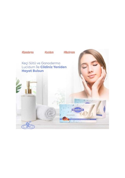Gano Soap Derma Mantarlı Ve Keçi Sütlü Sabun 2x100gr - 777238174