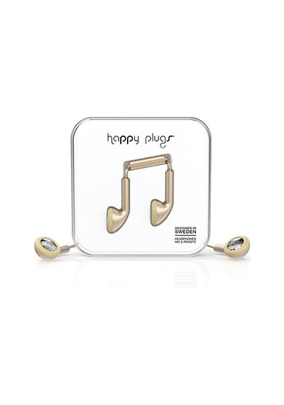 Happy Plugs Kulak İçi Kulaklık Şampanya 7831