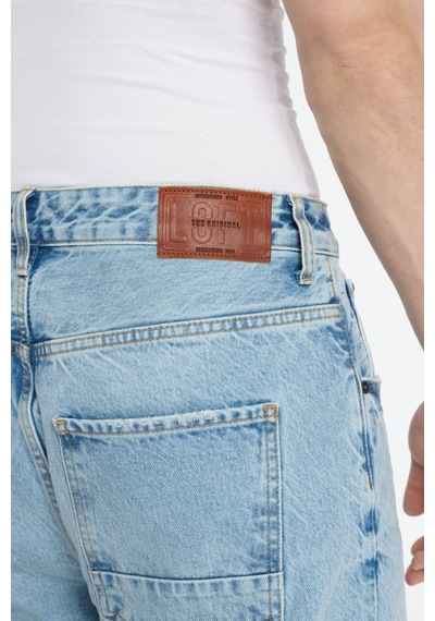 Ramon Baggy Fit Erkek Pantolon Mavi
