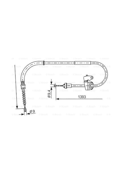 Bosch 1987482227 Fren Teli