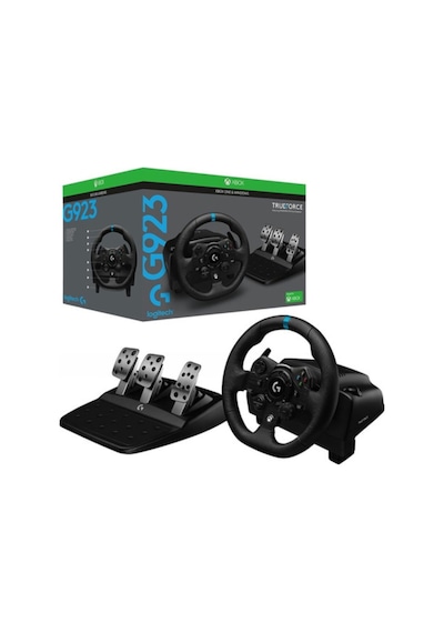 Logitech G923 Xbox Tüm Modeller ve PC Uyumlu Yarış Direksiyon Seti