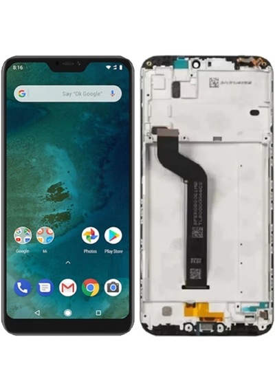 Xiaomi Mi A2 Lite Lcd Dokunmatik Ekran Çıtalı Q