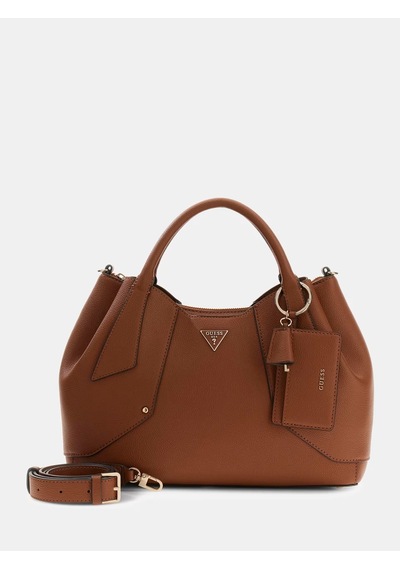 Guess Darcy Logo Kadın El Çantası Hwbg9914060 Kahverengi