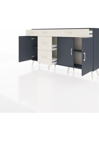 Arges Konsol 2 Raflı 5 Çekmeceli 3 Kapaklı 176x30x99 Antrasit-antrasit/aytaşı Antrasıt/aytası - Antrasıt Arges Konsol 2 Raflı 5 Çekmeceli 3 Kapaklı 176x30x99 Antrasit-antrasit/aytaşı Antrasıt/aytası - Antrasıt