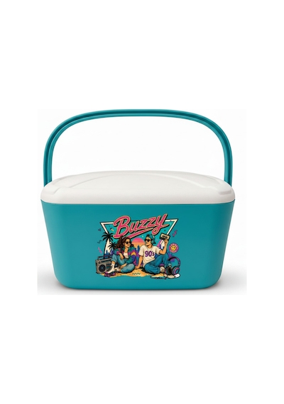 20 Lt Buzzy Retro Buzluk Termos 1179 Cooler Box -396 Turkuaz