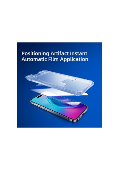 Apple iPhone Uyumlu 14 Pro Anti-static Temperli Full Cam Ekran Koruyucu 2 Adet - 728806603