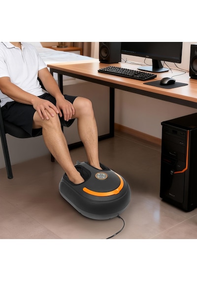 Isıtmalı Elektrikli Ayak Masajı, Shiatsu Yoğurma Masajı, Uzaktan Kumandalı Ayak Masajı Ve Plantar Fasiit İçin Lcd Ekran, Rahatlama Ve Rahatlama, 46 Ayakkabı Numarasına Kadar Isıtmalı Elektrikli Ayak Masajı, Shiatsu Yoğurma Masajı, Uzaktan Kumandalı Ayak Masajı Ve Plantar Fasiit İçin Lcd Ekran, Rahatlama Ve Rahatlama, 46 Ayakkabı Numarasına Kadar