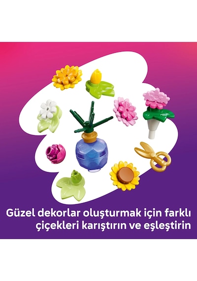 LEGO® Friends Yaratıcı Çiçek Dükkanı 42693 - 7 Yaş Üzeri Çocuklar için Mini Bebek İçeren Yaratıcı Oyuncak Yapım Seti (377 Parça)