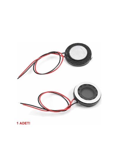 Hoparlör 1w 8ohm 18mm Yuvarlak 8cm Kablolu Mini 1.8cm Speaker Ses Müzik Amfi Ürün Müze Otomobil Tel