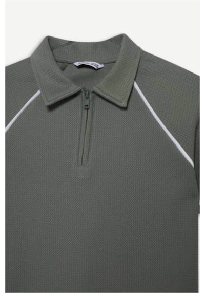 Defacto Regular Fıt Polo Yaka Kısa Kollu Polo Tişört Erkek Çocuk G0952a826smgn1107 Yeşil-gn1107