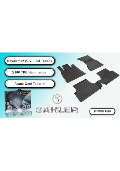 Sahler Passat B8 Passat B8,5 Sahler 4,5 D Paspas Bagaj Havuzu 444451234
