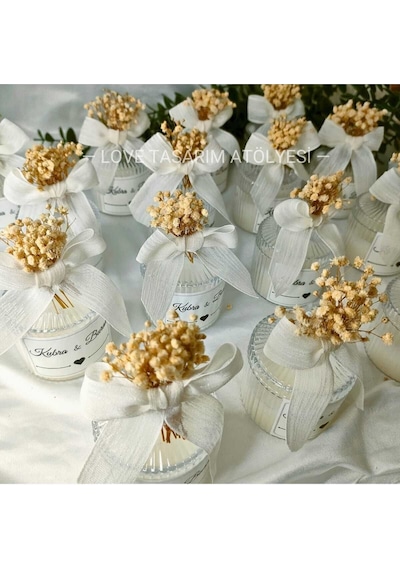 Bernami Mumluk Şamdanpinterest 10 Adet Kutulu Mika Şekerlik Mum Söz, Nişan, Nikah, Mevlüt, Doğum Günü, Düğün Hediyelik Diğer