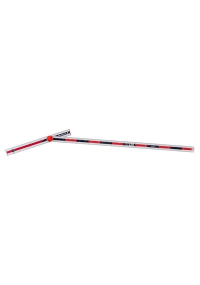 Hultafors Ps120 Alüminyum Dört Fonksiyonlu Açı Ve İşaretleme Cetveli 120 Cm 253501