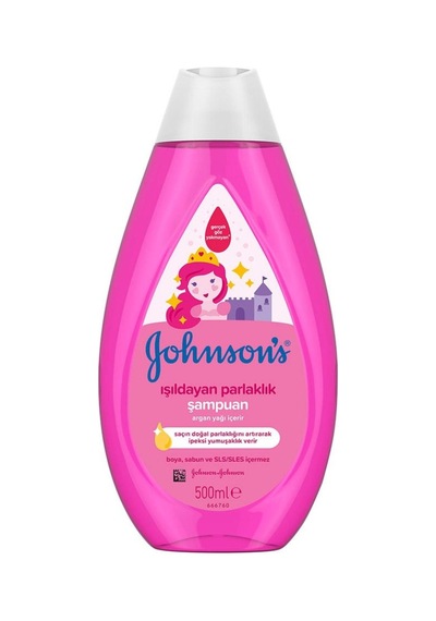 Johnson's Baby Işıldayan Parlaklık Bebek Şampuanı 2 x 500 ML