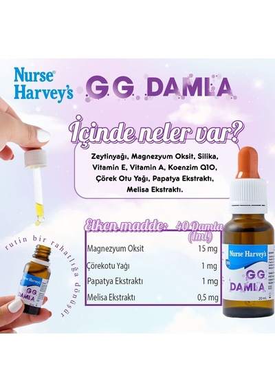 Nurse Harvey's Gg Damla 20 Ml 2 Adet