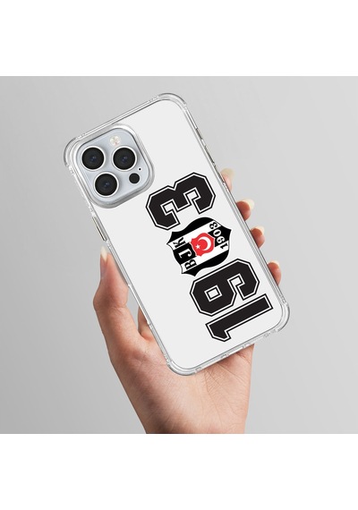 Apple Apple iPhone 14 Pro Uyumlu Beşiktaş 1903 Şeffaf Lisanslı Telefon Kılıfı