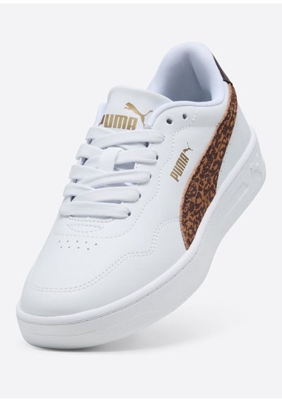 Puma Court Lally Feline Kadın Spor Ayakkabı-33773 Beyaz