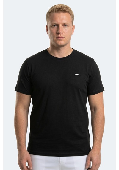 Slazenger Rosalva Jmb Erkek Büyük Beden Siyah Tişört