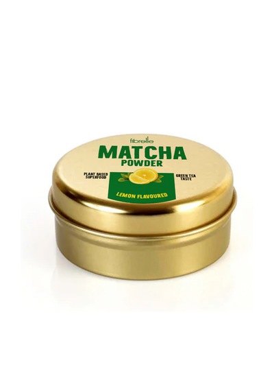 Fibrelle Matcha Limon 25 G Teneke Kutu