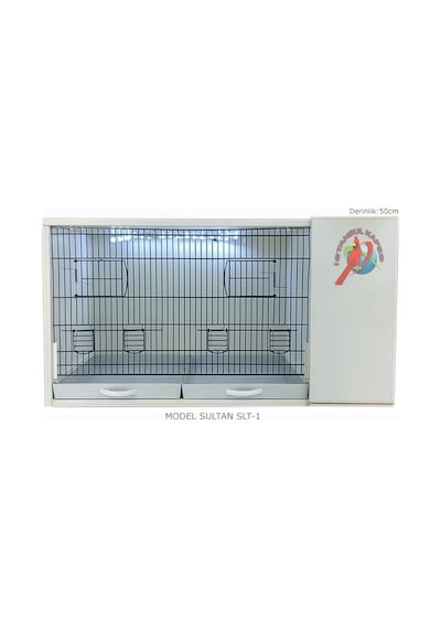 İstanbul Kafes Model Slt1 Pvc Kuş Dolabı