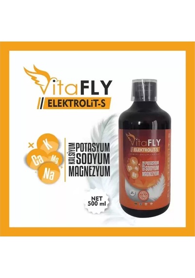 Vitafly Elektrolit-s Güvercinler İçin 500 ML