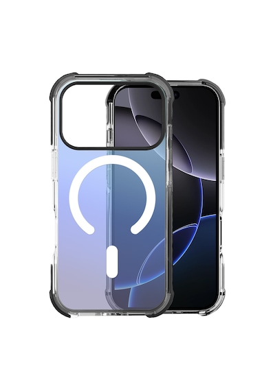 Buff Apple Uyumlu iPhone 17 Pro Max Magsafe Radiant X Kılıf Siyah