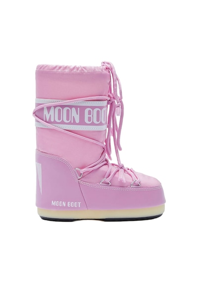 J001 Pink Gum Bot Kar Kadın / Kız 80d1400440-j001 Moon Boot Icon Nylon Pink 23-34 Pembe
