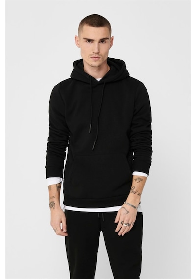 Jack & Jones Only & Sons Ceres Erkek Sweatshirt - 22018685-black 001