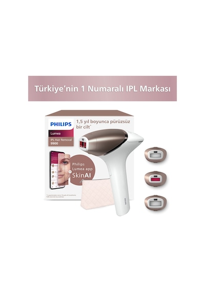 Philips Lumea Brı953/01 Ipl Lazer Epilasyon Cihazı 450.000 Atım, 3 Başlık, Kablolu/kablosuz