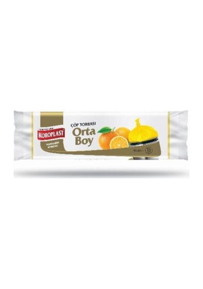 Mandarin Kokulu Çöp Torbası Orta Boy 15'li